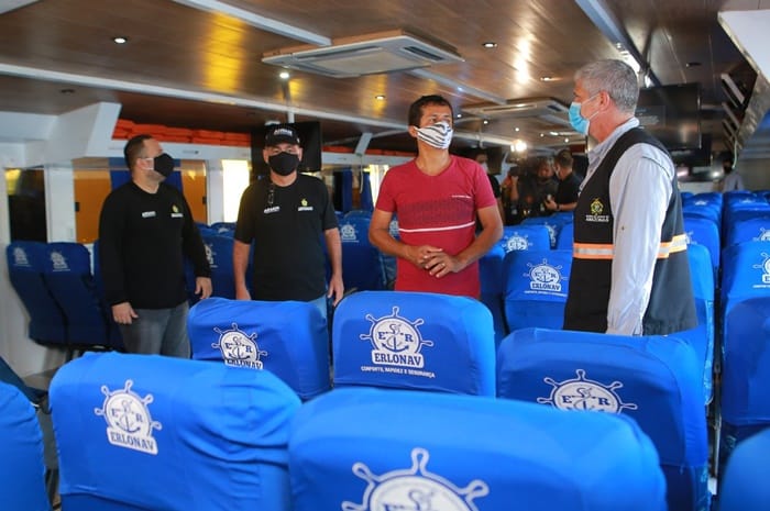 Navegação apresenta desânimo na volta