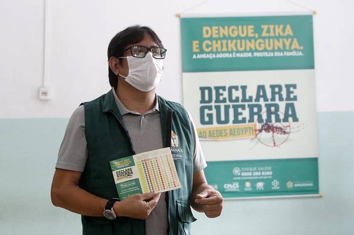 Casos de dengue em Manaus aumentam durante a pandemia