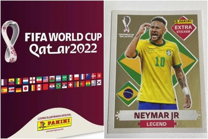 figurinha fifa copa do mundo 2022 extra sticker kylian mbappé