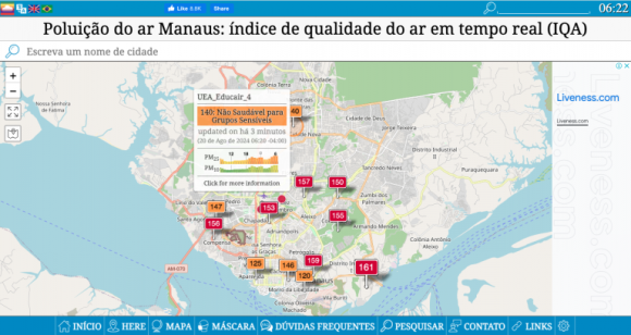 Qualidade do ar volta a piorar em Manaus nesta terça-feira - qualidade do ar volta a piorar 2 768x408 1 Qualidade do ar volta a piorar em Manaus nesta terça-feira - qualidade do ar volta a piorar 2 768x408 1