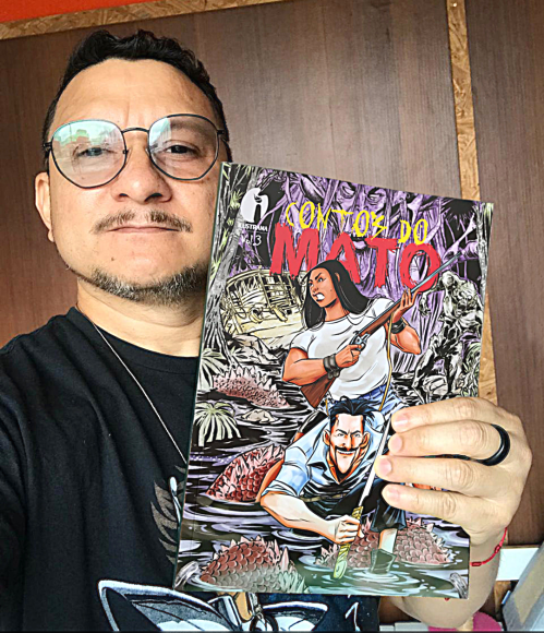 Contos do Mato, do quadrinista Gusmão, traz o herói amazônico Grande Mapará.