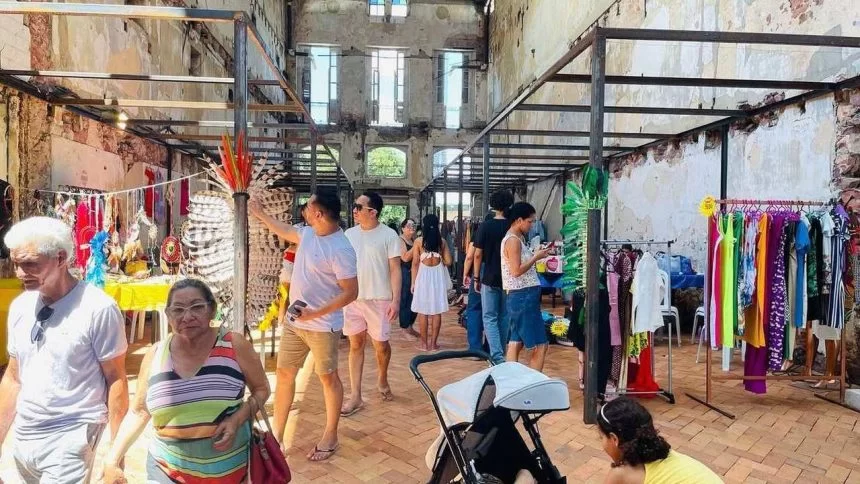 Mercado de Origem da Amazônia: Yoga, música e artesanato (Foto: Divulgação)