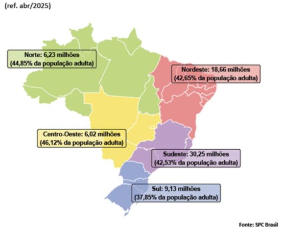 Região Norte tem 2º maior crescimento no número de dívidas, aponta Indicador de Inadimplência de abril da CNDL e do SPC Brasil - regiao norte tem 2o maior cres 1 1536x1244 1 Região Norte tem 2º maior crescimento no número de dívidas, aponta Indicador de Inadimplência de abril da CNDL e do SPC Brasil - regiao norte tem 2o maior cres 1 1536x1244 1