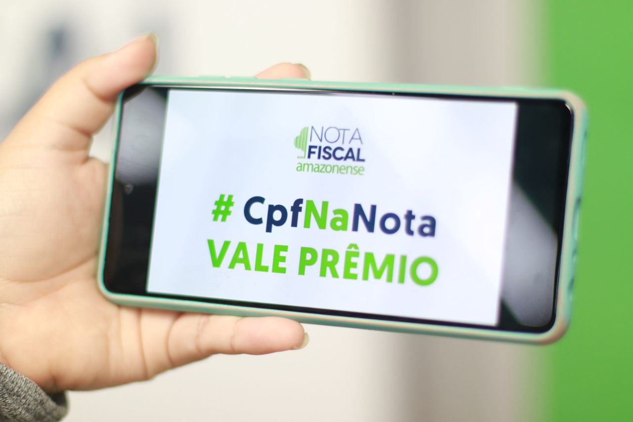A Nota Fiscal Amazonense é uma ação do Programa Estadual de Cidadania Fiscal, do Governo do Amazonas