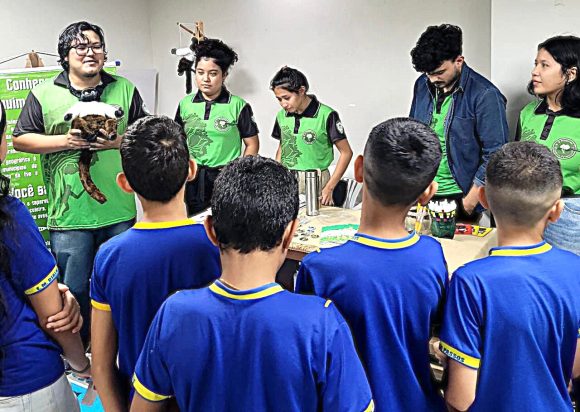 Um dos objetivos do Projeto é levar às escolas, Educação Ambiental