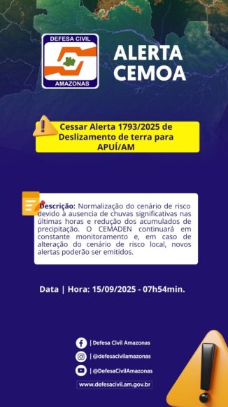 Amazonas tem alerta de chuvas intensas e ventos fortes - alerta chuvas d24am 576x1024 1