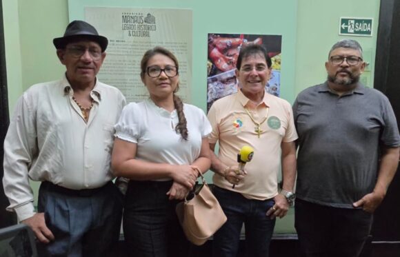 Eliton, Ana, Cleomir e Ricardo, fundadores da Arefcam