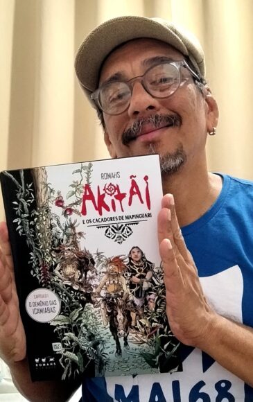Quadrinhista Romahs Mascarenhas lança graphic novel indígena amazônica, em Manaus - rohmas 1 Quadrinhista Romahs Mascarenhas lança graphic novel indígena amazônica, em Manaus - rohmas 1