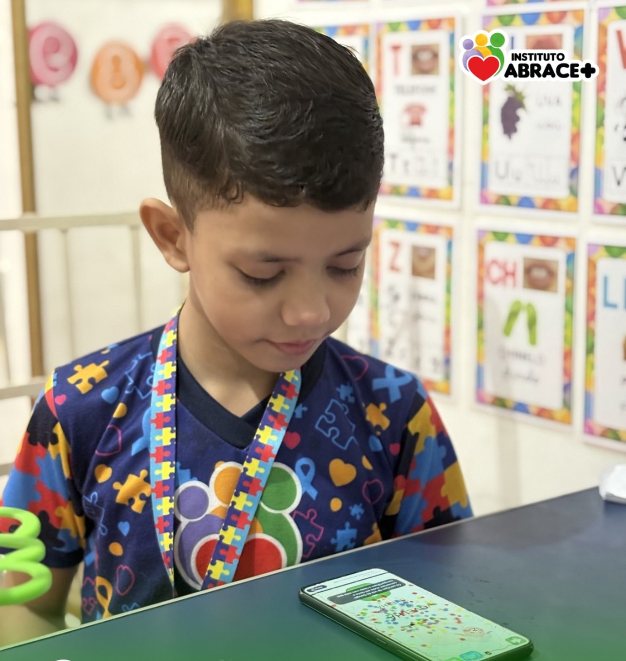 O Instituto Abrace+, habilitação e reabilitação de pessoas com e sem deficiência.