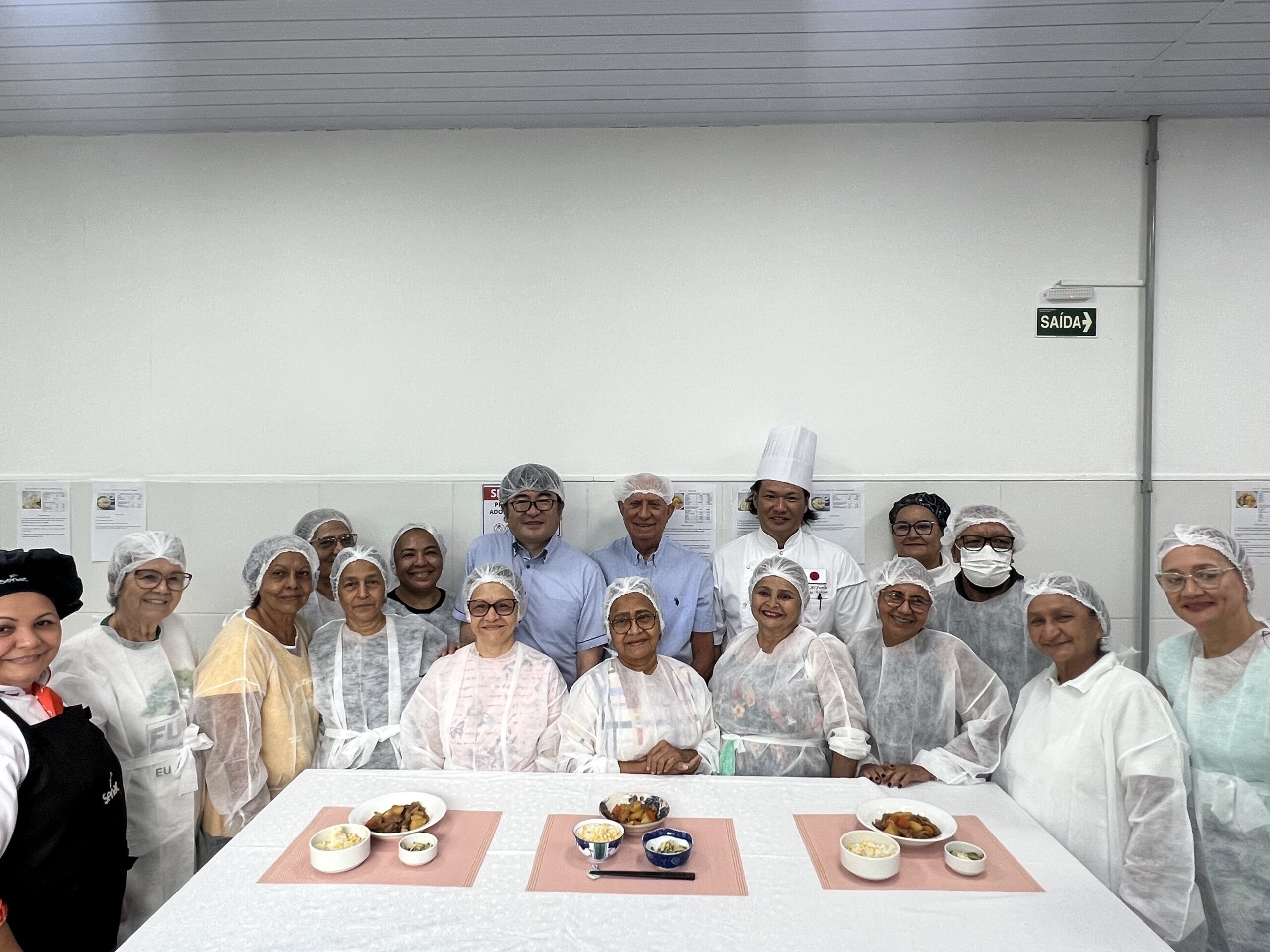 Cozinha Escola da instituição, espaço inaugurado em 2025. (Foto: Mônica Freires)