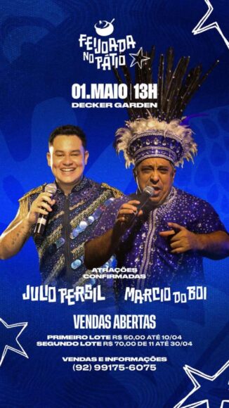 Feijoada no Pátio celebra Boi Caprichoso em Manaus - WhatsApp Image 2026 04 04 at 13.05.50 576x1024 1 Feijoada no Pátio celebra Boi Caprichoso em Manaus - WhatsApp Image 2026 04 04 at 13.05.50 576x1024 1