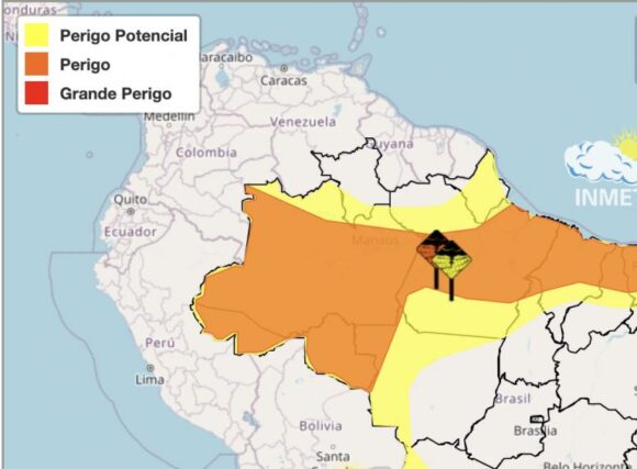Chuvas intensas devem atingir o Amazonas nesta quarta-feira, aponta Inmet - inmet preve chuvas intensas pa 768x566 1 Chuvas intensas devem atingir o Amazonas nesta quarta-feira, aponta Inmet - inmet preve chuvas intensas pa 768x566 1