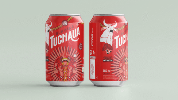 Guaraná Tuchaua lança latas temáticas em homenagem ao Festival de Parintins - Tuchaua Garantido 1024x576 1 Guaraná Tuchaua lança latas temáticas em homenagem ao Festival de Parintins - Tuchaua Garantido 1024x576 1