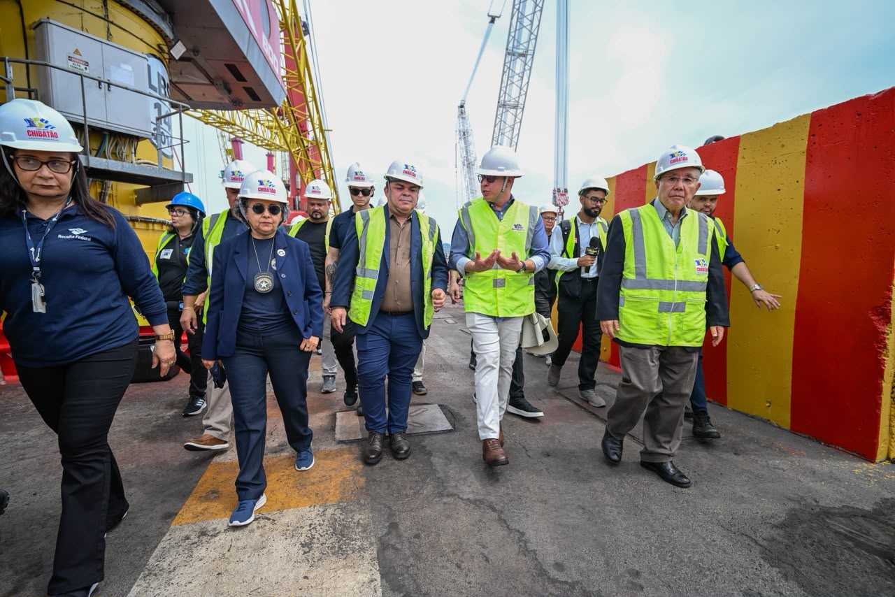 Píer do Chibatão chega a Itacoatiara e já está instalado na região do Tabocal - 2109 A7a