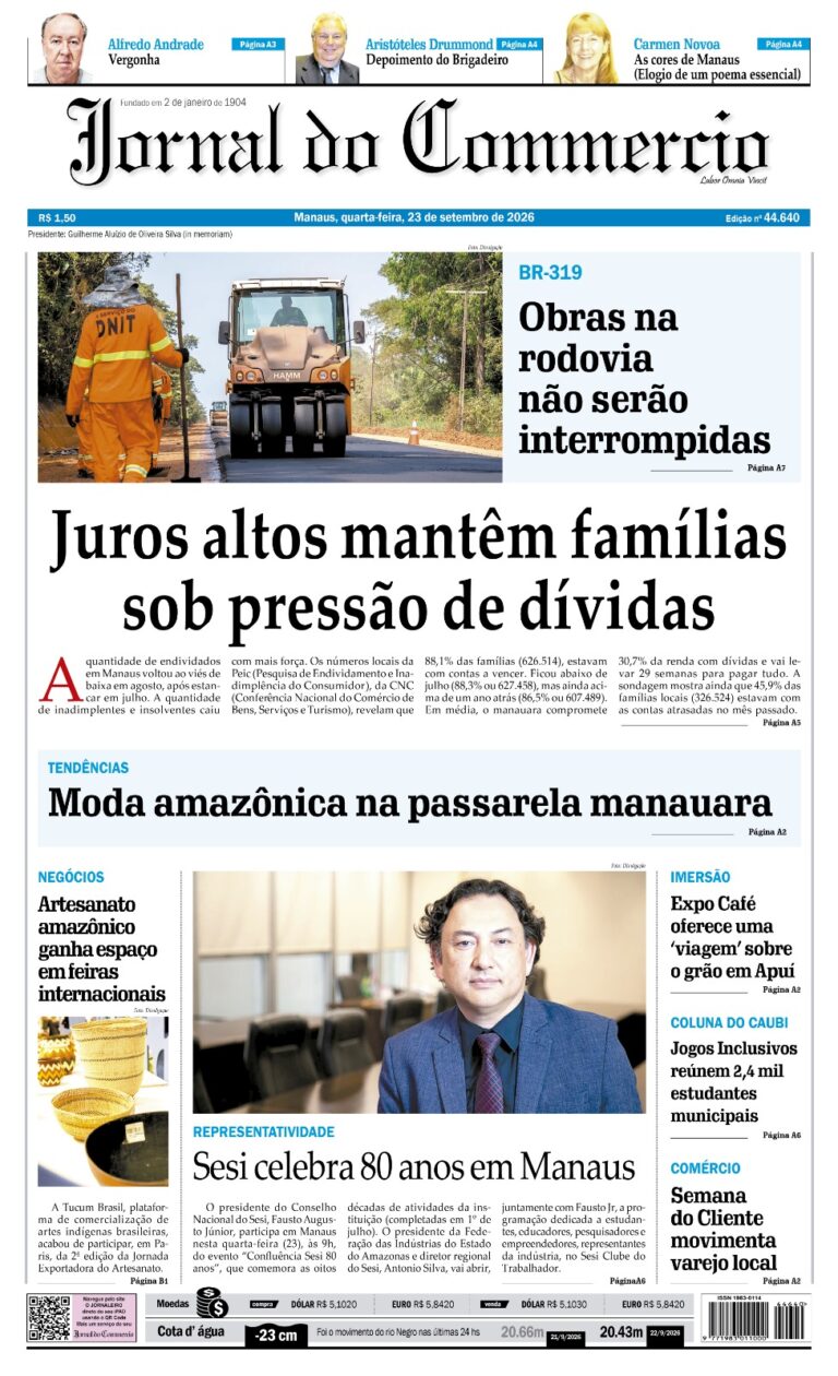 JCAM - Jornal do Commercio do Amazonas - 2309 capa