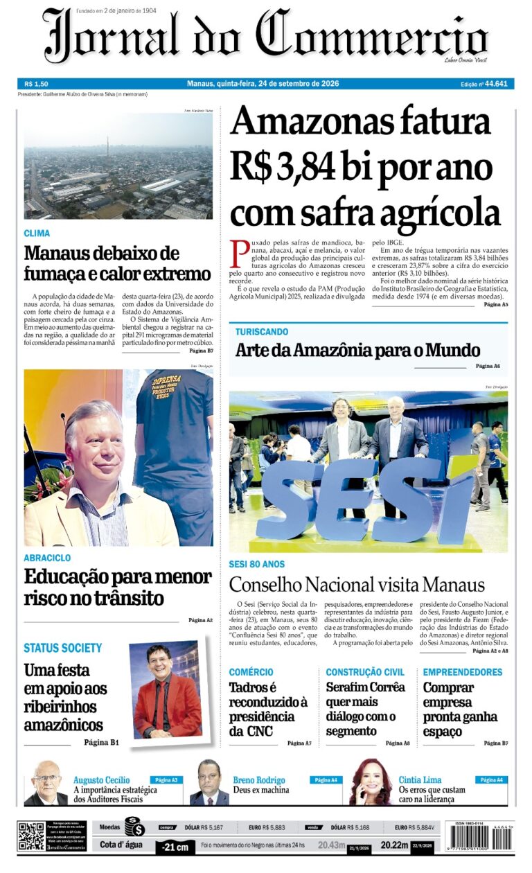 JCAM - Jornal do Commercio do Amazonas - 2409 capa