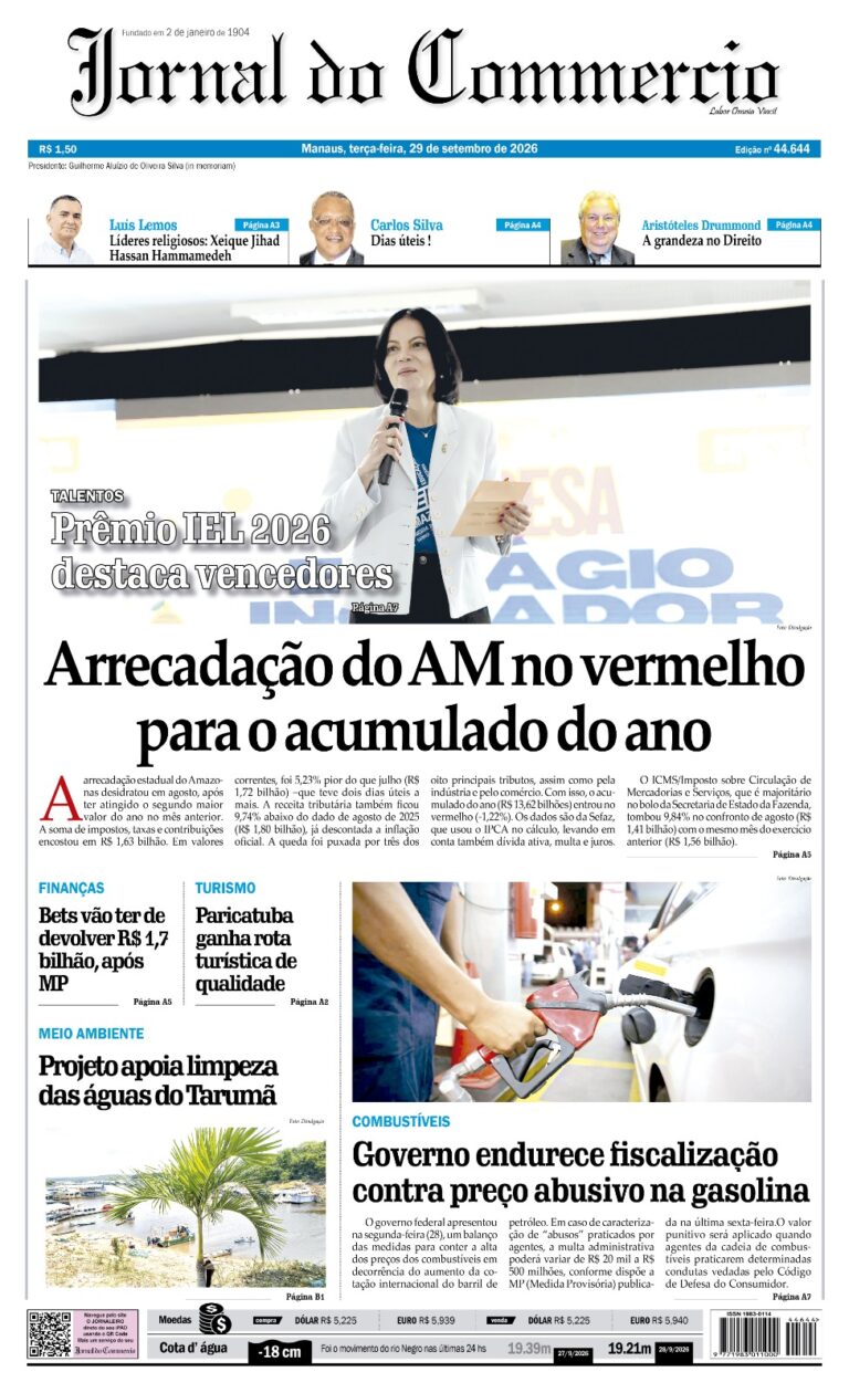 JCAM - Jornal do Commercio do Amazonas - 2909 capa