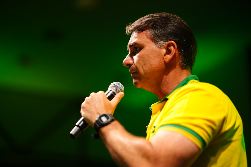 Foto: Charles Vieira/Campanha Flávio Bolsonaro