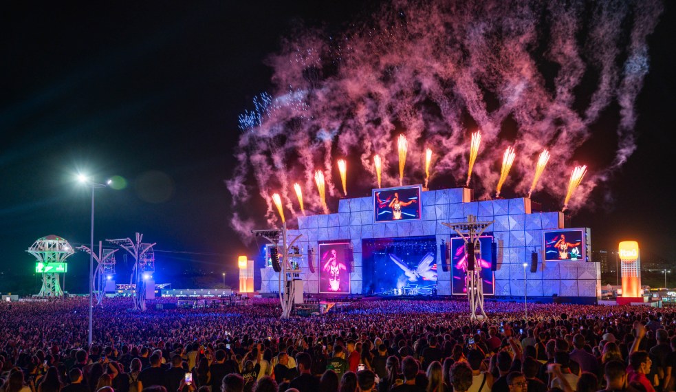 Katy Perry no Rock in Rio em 2024 (Ariel Martini/Divulgação)