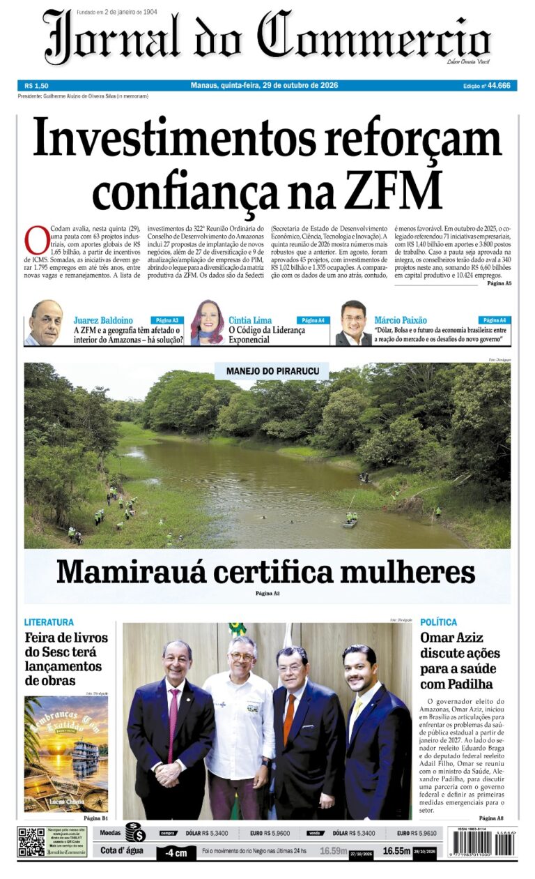 JCAM - Jornal do Commercio do Amazonas - 2910 capa