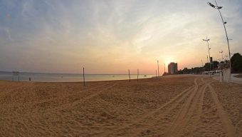 Praia da Ponta Negra segue interditada até 28 de fevereiro